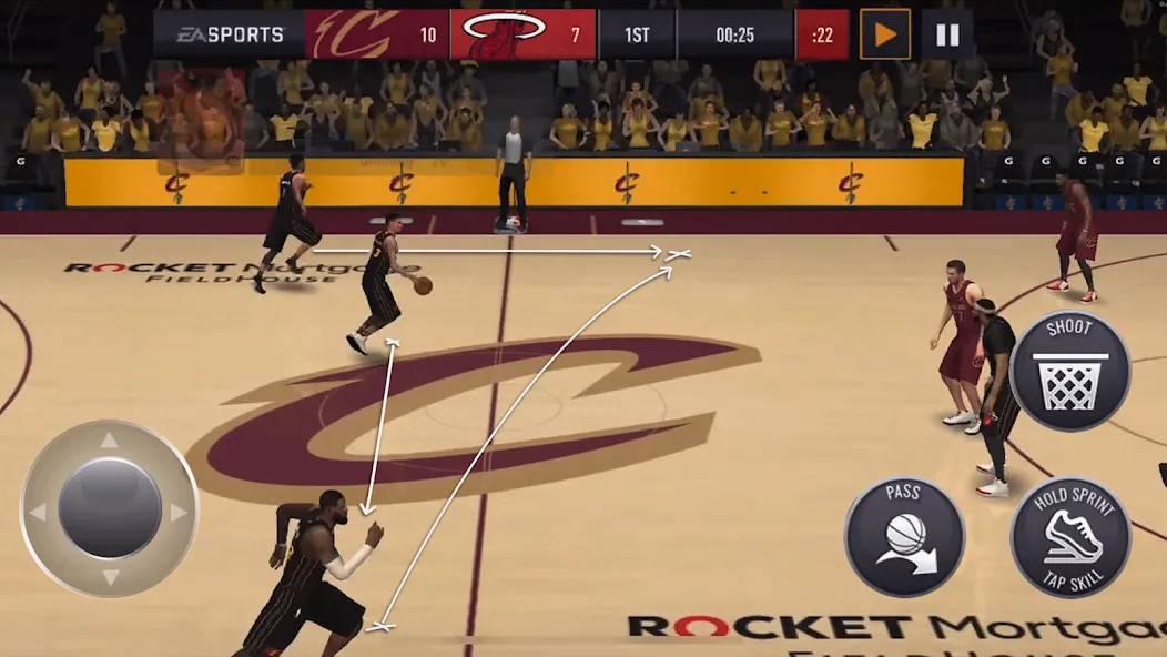 NBA LIVE Mobile Basketball (НБА Лайв Мобайл)  [МОД Много денег] Screenshot 2