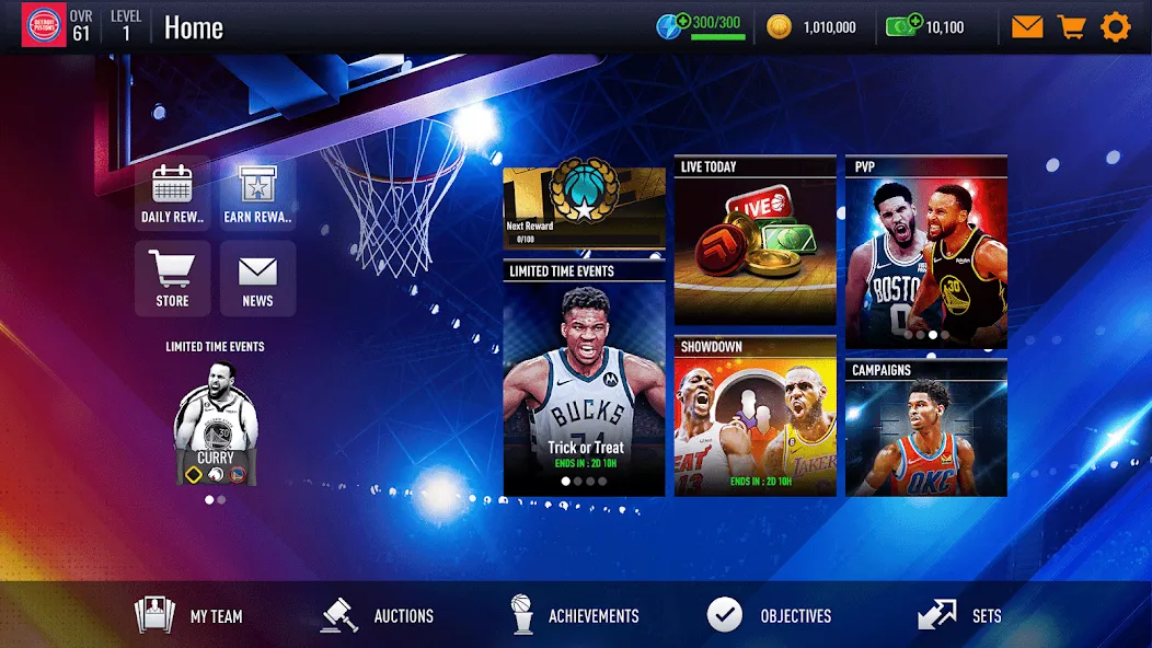 NBA LIVE Mobile Basketball (НБА Лайв Мобайл)  [МОД Много денег] Screenshot 3