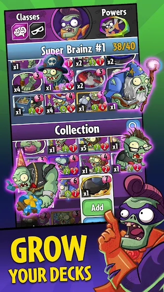 Plants vs. Zombies™ Heroes  [МОД Все открыто] Screenshot 2