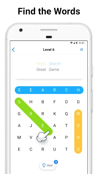 Word Search - crossword puzzle (Уорд Срч)  [МОД Меню] Screenshot 1