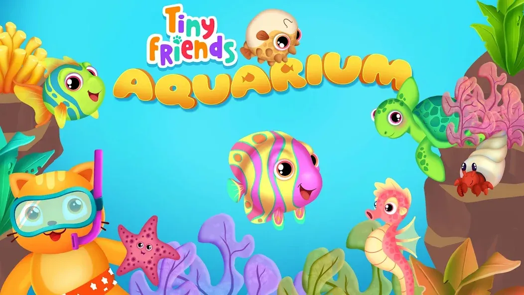 Baby Aquarium - Fish game  [МОД Меню] Screenshot 4