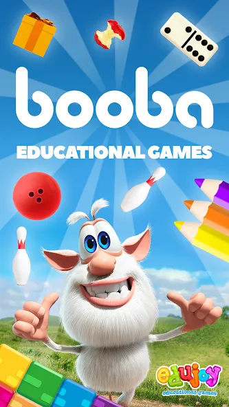 Booba - Educational Games  [МОД Все открыто] Screenshot 1