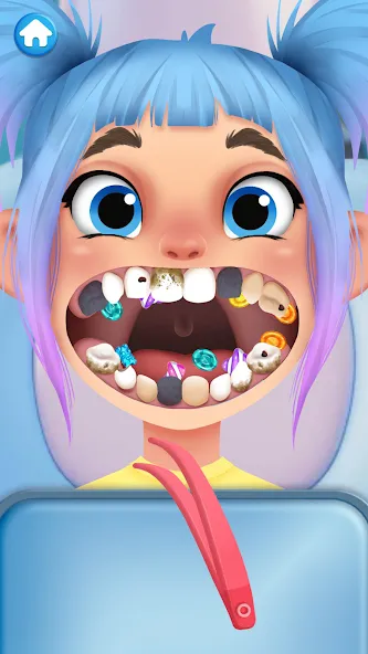 Dentist games  [МОД Много монет] Screenshot 1