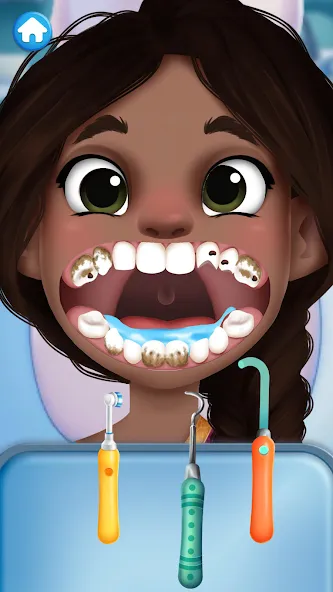 Dentist games  [МОД Много монет] Screenshot 5