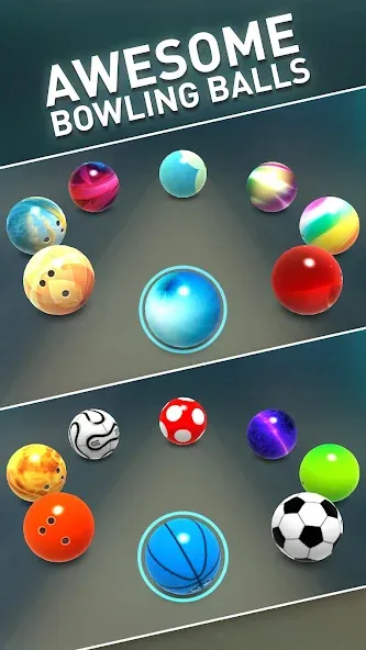 Bowling Game 3D (Боулинг игра 3D)  [МОД Много денег] Screenshot 2