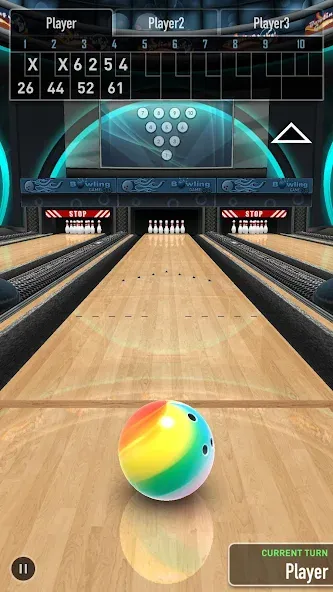 Bowling Game 3D (Боулинг игра 3D)  [МОД Много денег] Screenshot 4