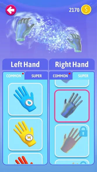 Elemental Gloves - Magic Power (Элементальные перчатки)  [МОД Много денег] Screenshot 4