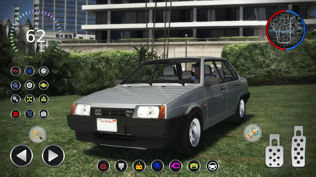 21099 Lada: Russian Racer Max  [МОД Menu] Screenshot 5