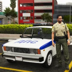 Скачать взломанную Police Car Riders: VAZ 2107  [МОД Все открыто] - последняя версия apk на Андроид