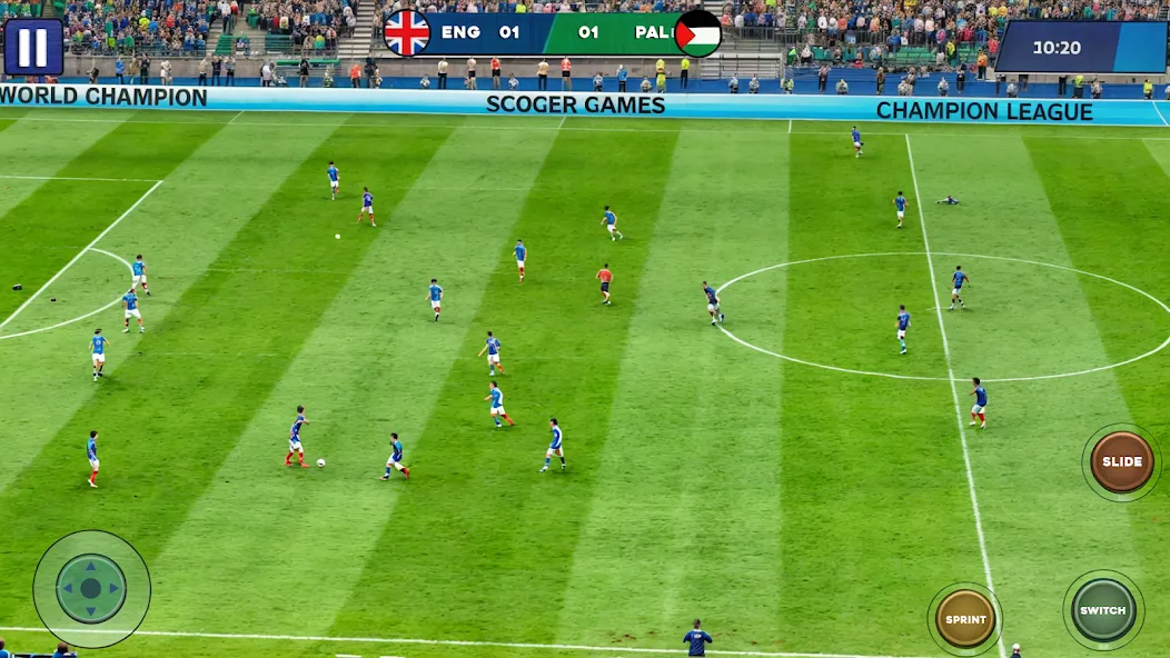 Soccer Games Football League (Соккер Геймс Футбол 2023)  [МОД Все открыто] Screenshot 2