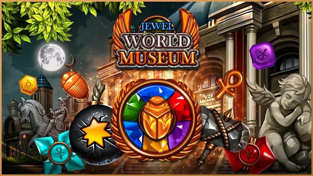 Jewel World Museum (Джуэл Ворлд Музеум)  [МОД Бесконечные деньги] Screenshot 4