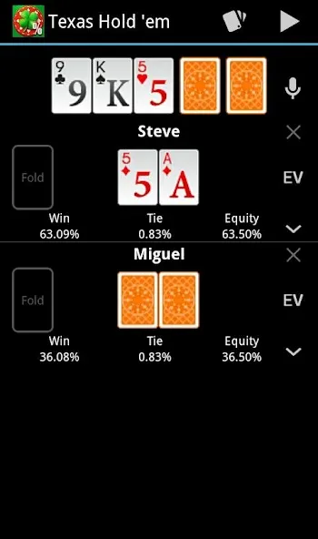 Poker Calculator  [МОД Много денег] Screenshot 1