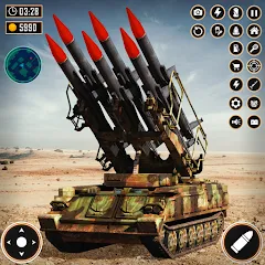 Взлом Tank Battle Army Games 2023  [МОД Бесконечные монеты] - стабильная версия apk на Андроид