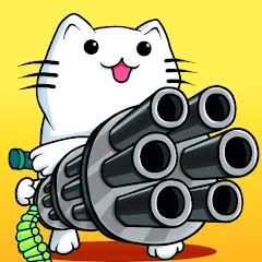 Скачать взлом Stickman Cat Gun offline games  [МОД Много денег] - стабильная версия apk на Андроид