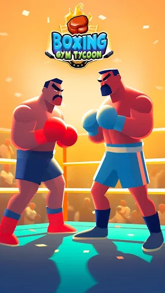 Boxing Gym Tycoon 3D: MMA Club (Боксерская Гимназия Тайкун 3D)  [МОД Бесконечные монеты] Screenshot 1