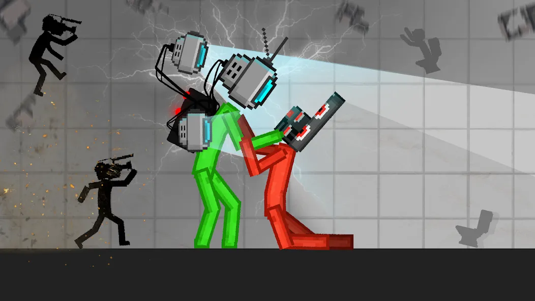 Stickman Playground (тикман Плейграунд)  [МОД Unlimited Money] Screenshot 2