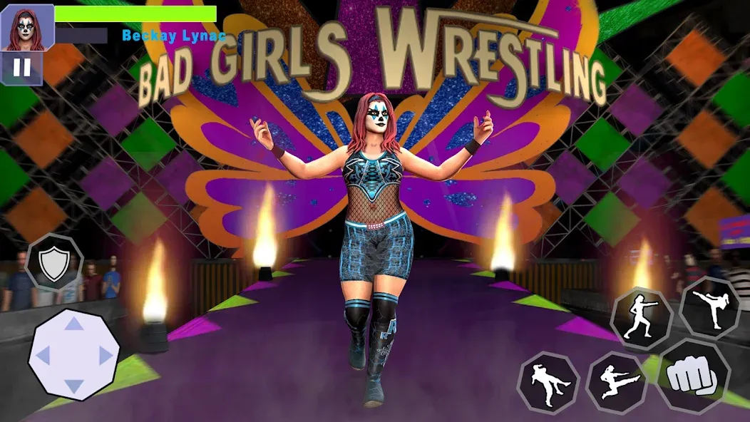 Bad Girls Wrestling Game  [МОД Все открыто] Screenshot 5