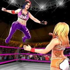 Взлом Bad Girls Wrestling Game  [МОД Все открыто] - стабильная версия apk на Андроид