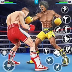 Взломанная Punch Boxing Game: Ninja Fight  [МОД Много монет] - стабильная версия apk на Андроид