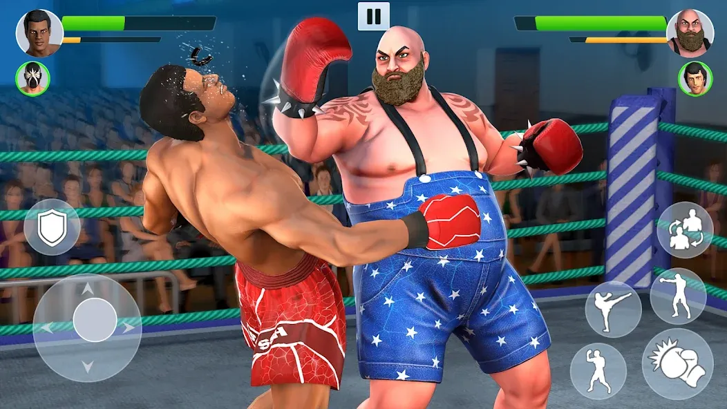 Boxing Heros: Fighting Games (Тэг Боксинг Игры)  [МОД Много монет] Screenshot 2