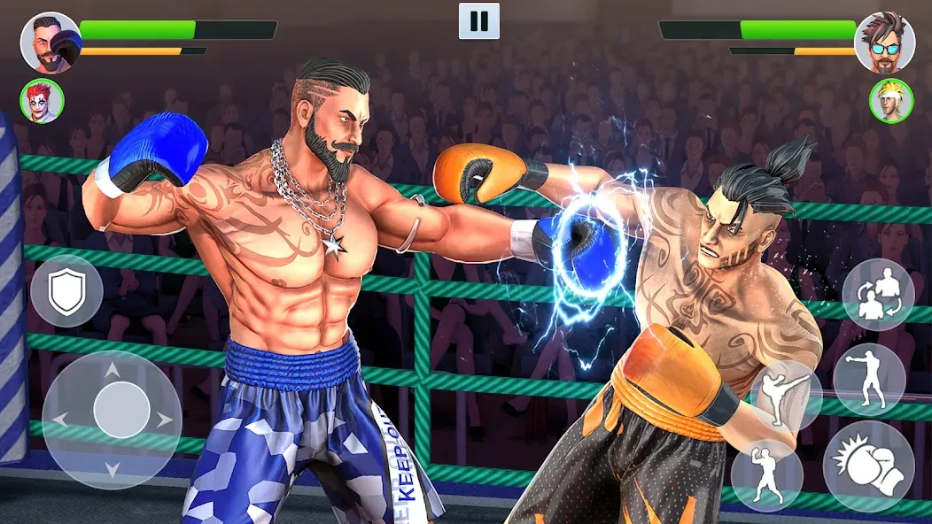 Boxing Heros: Fighting Games (Тэг Боксинг Игры)  [МОД Много монет] Screenshot 3