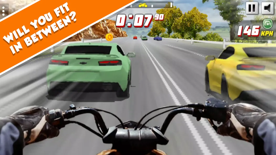 Highway Rider Extreme - 3D Mot (Хайвей Райдер Экстрим)  [МОД Бесконечные монеты] Screenshot 2