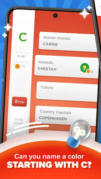 Stop - Categories Word Game  [МОД Все открыто] Screenshot 3