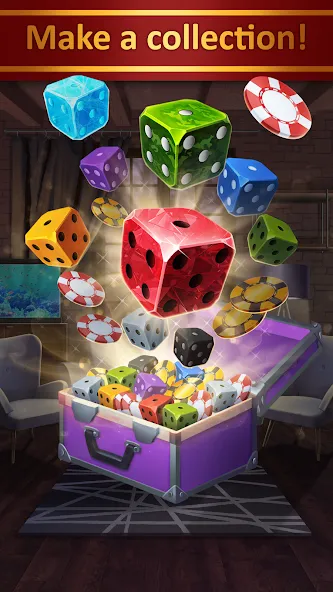 Farkle - Zonk Dice Game  [МОД Много монет] Screenshot 1