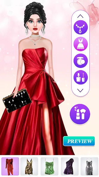 Fashion Show: Dress up Games (Фэшн Шоу)  [МОД Все открыто] Screenshot 2