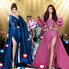 Взломанная Fashion Show: Dress up Games (Фэшн Шоу)  [МОД Все открыто] - стабильная версия apk на Андроид