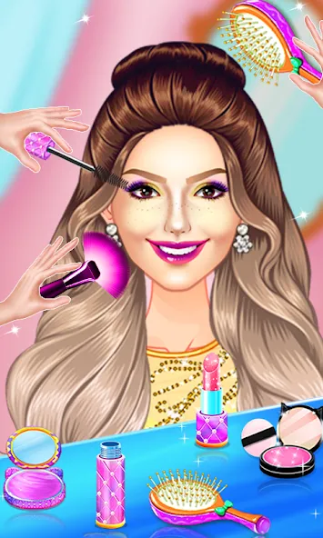 Makeup idol:Doll makeover 2024 (Роял Долл)  [МОД Unlimited Money] Screenshot 2