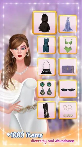 Fashion Stylist: Dress Up Game (Фэшн стилист)  [МОД Много монет] Screenshot 1