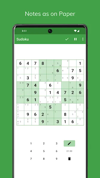 Sudoku  [МОД Бесконечные монеты] Screenshot 3