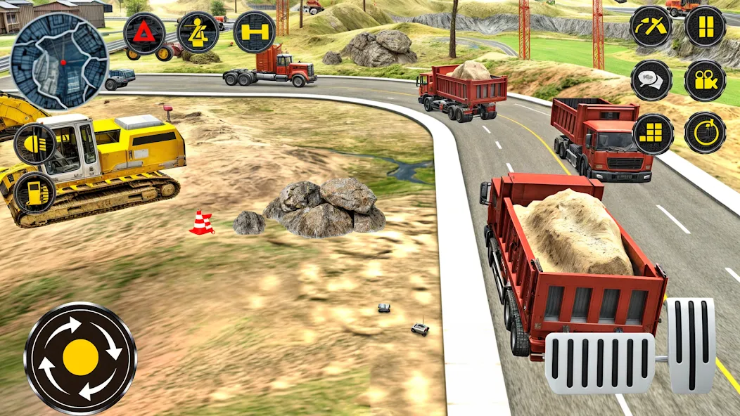 Heavy Excavator Simulator PRO (Хеви Экскавейтор Симулятор ПРО)  [МОД Menu] Screenshot 1