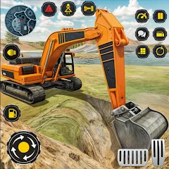 Взломанная Heavy Excavator Simulator PRO (Хеви Экскавейтор Симулятор ПРО)  [МОД Menu] - последняя версия apk на Андроид