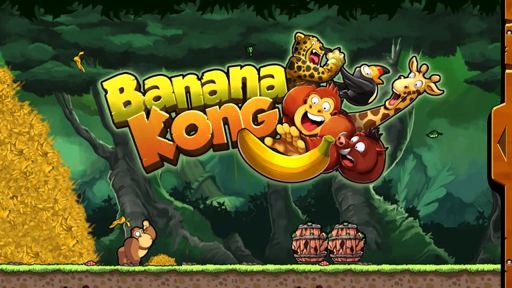 Banana Kong (Банана Конг)  [МОД Меню] Screenshot 1