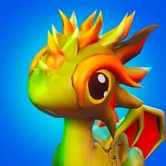 Скачать взломанную Dragon Fight - Merge Games  [МОД Бесконечные деньги] - последняя версия apk на Андроид