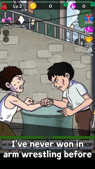 Arm Wrestling Clicker (Армреслинг Кликер)  [МОД Все открыто] Screenshot 3