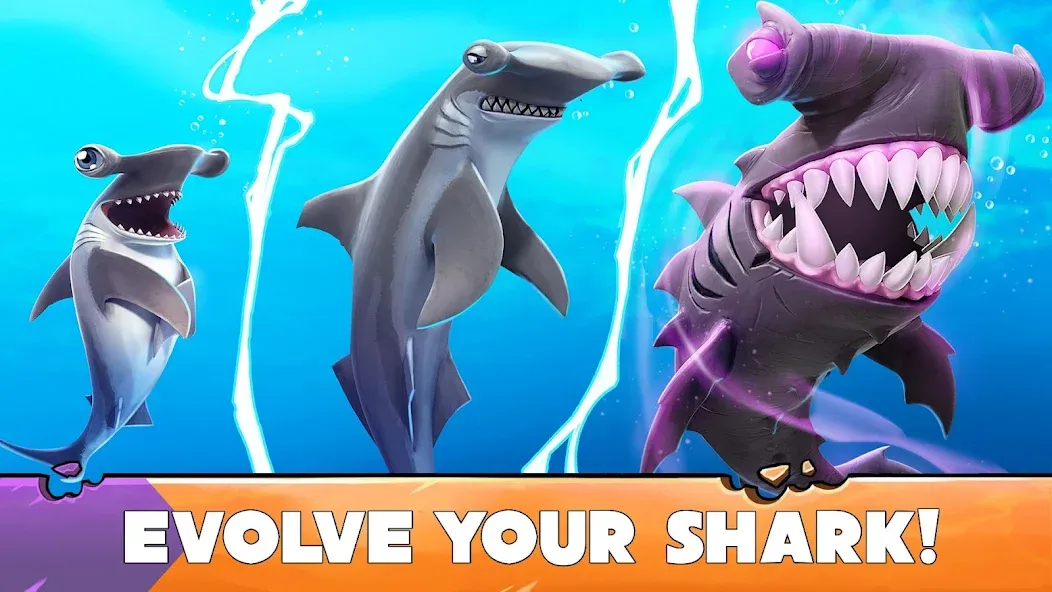 Hungry Shark Evolution (Хангри Шарк Эволюшн)  [МОД Много денег] Screenshot 4