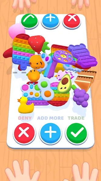 Fidget Toys Trading・Pop It 3D (Фиджет Тойс Трейдинг)  [МОД Бесконечные монеты] Screenshot 1