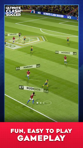 Ultimate Clash Soccer (Ултимейт Драфт Соккер)  [МОД Unlimited Money] Screenshot 3