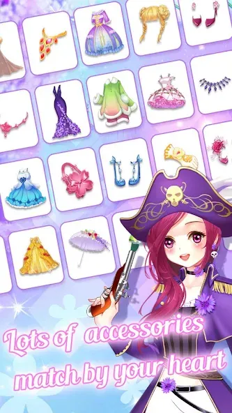 Dream Flower Dressup  [МОД Много монет] Screenshot 2