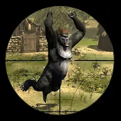 Скачать взломанную Gorilla Hunter: Hunting games (Горилла Хантер)  [МОД Меню] - полная версия apk на Андроид