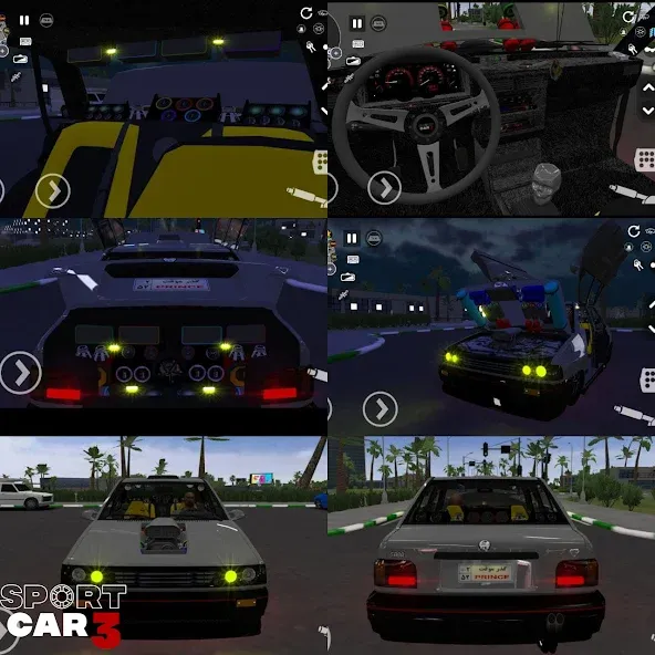 Sport car 3 : Taxi & Police - (Спорткар 3)  [МОД Unlimited Money] Screenshot 3