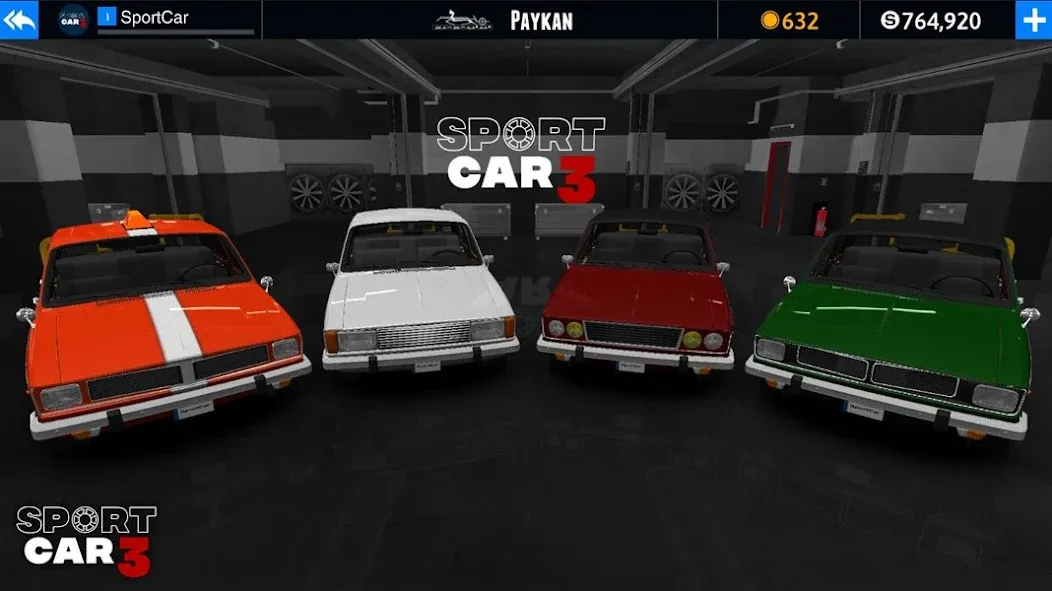 Sport car 3 : Taxi & Police - (Спорткар 3)  [МОД Unlimited Money] Screenshot 4