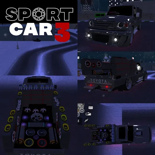 Sport car 3 : Taxi & Police - (Спорткар 3)  [МОД Unlimited Money] Screenshot 5