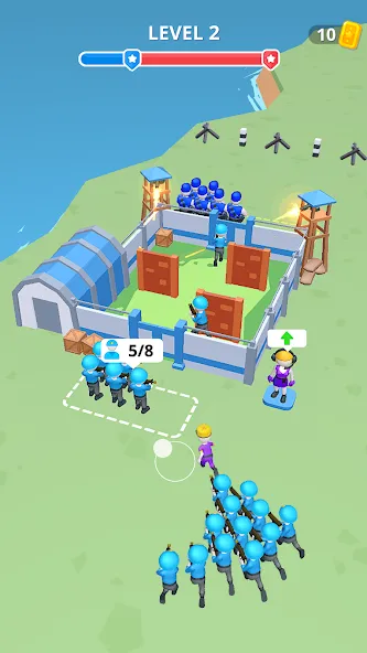 Army War Camp—Battle Game  [МОД Unlocked] Screenshot 2