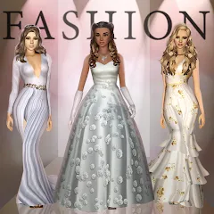 Взломанная Fashion Empire - Dressup Sim (Фэшн Эмпайр)  [МОД Menu] - полная версия apk на Андроид