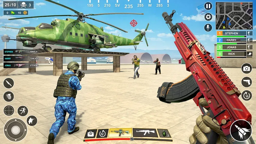 Anti Terrorist Shooting Game  [МОД Mega Pack] Screenshot 2