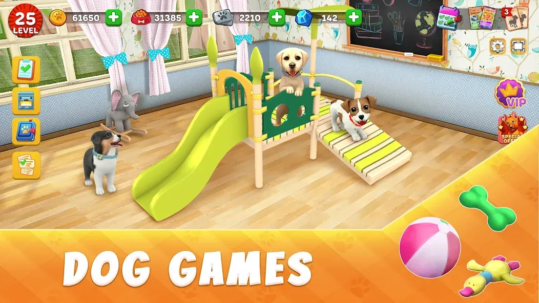 Dog Town: Puppy Pet Shop Games (Догтаун)  [МОД Меню] Screenshot 1